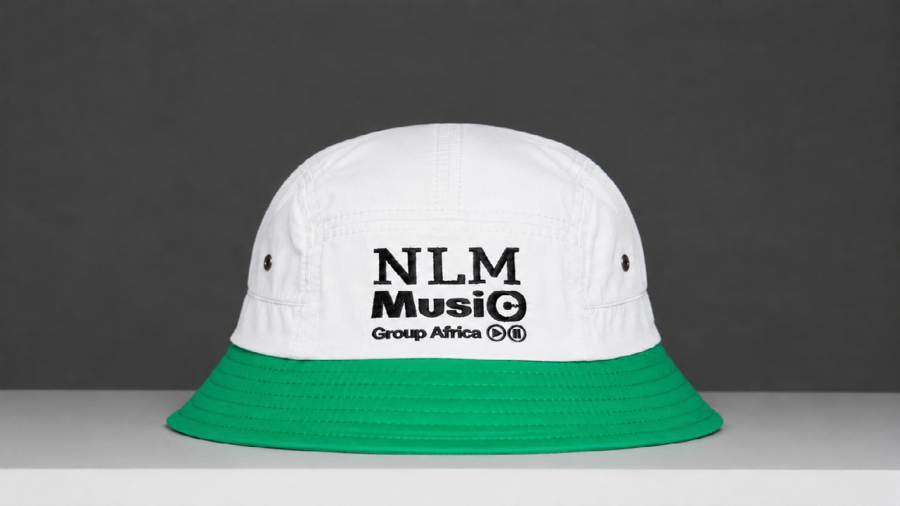 Two-Tone Bucket Hat — White & Green